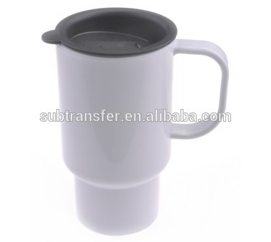 3D Grad A blank Polymer travel mug for sublimation printing