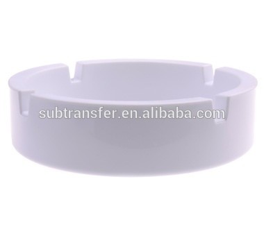 China supply DIY Sublimation Blank Polymer Ashtray