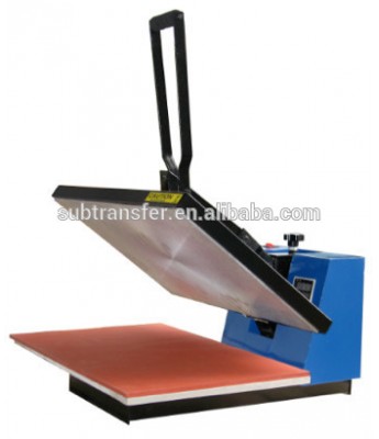 Flat heat transfer press for sublimation printing